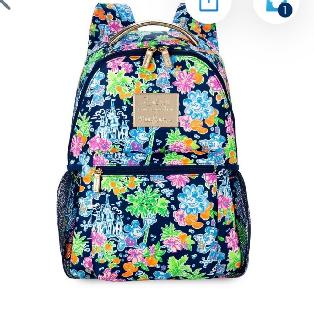 Lilly Pulitzer Disney Backpack in print II of III